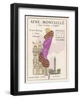 Smart Winter Coat by Aine- Montaille of the Place Vendome-null-Framed Photographic Print