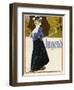 Smartly-Dressed Woman 1898-Adolph Munzer-Framed Art Print