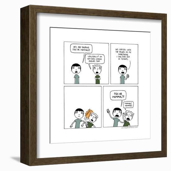 Smartphone-Reza Farazmand-Framed Art Print