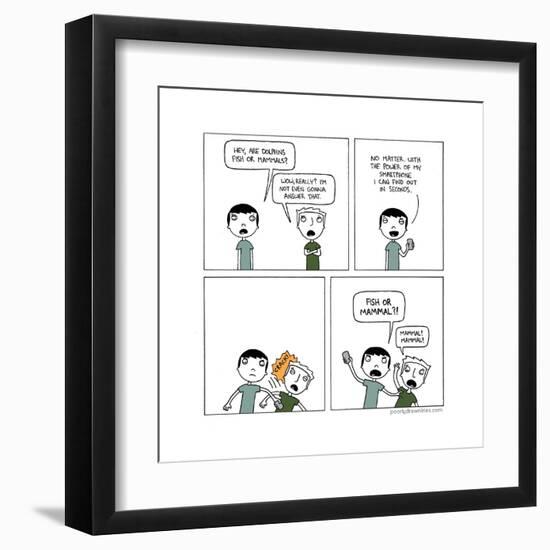 Smartphone-Reza Farazmand-Framed Art Print