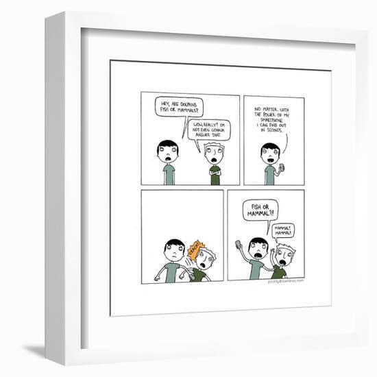 Smartphone-Reza Farazmand-Framed Art Print