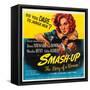 Smas-Up, Susan Hayward, Lee Bowman, Susan Hayward on poster art, 1947-null-Framed Stretched Canvas