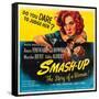 Smas-Up, Susan Hayward, Lee Bowman, Susan Hayward on poster art, 1947-null-Framed Stretched Canvas