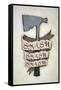 Smash Smash Smash Hatchet-null-Framed Stretched Canvas