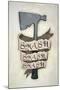 Smash Smash Smash Hatchet-null-Mounted Poster