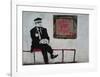 Smash The System-Banksy-Framed Giclee Print