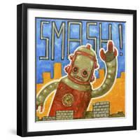 Smash!-Craig Snodgrass-Framed Giclee Print