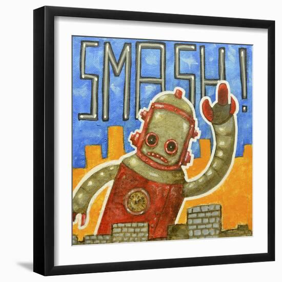 Smash!-Craig Snodgrass-Framed Giclee Print