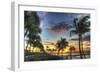 Smathers Beach Sunrise 1-Robert Goldwitz-Framed Giclee Print