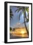 Smathers Beach Sunrise Vertical 3-Robert Goldwitz-Framed Giclee Print