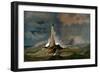 Smeaton's Eddystone Lighthouse, Devon, C1850-null-Framed Giclee Print