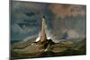 Smeaton's Eddystone Lighthouse, Devon, C1850-null-Mounted Giclee Print