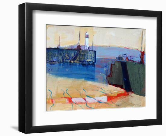 Smeaton's Pier II-Paul Powis-Framed Premium Giclee Print