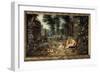 Smell. Allegory of the Five Senses, 17Th Century (Oil on Canvas)-Jan the Elder Brueghel-Framed Giclee Print