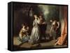 Smell' (From the Series 'The Five Senses), Late 1720S or Early 1730S-Jean Raoux-Framed Stretched Canvas