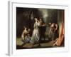 Smell' (From the Series 'The Five Senses), Late 1720S or Early 1730S-Jean Raoux-Framed Giclee Print