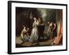 Smell' (From the Series 'The Five Senses), Late 1720S or Early 1730S-Jean Raoux-Framed Giclee Print