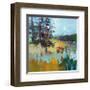 Smell Of Pines-Jane Schmidt-Framed Giclee Print