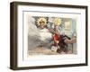 Smelling Out a Rat; or the Atheistical-Revolutionist Disturbed in His Midnight Calculations-null-Framed Giclee Print