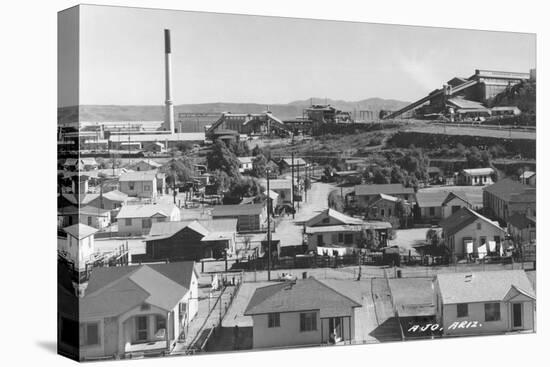 Smelter in Ajo, Arizona Photograph - Ajo, AZ-Lantern Press-Stretched Canvas