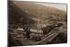 Smelting Works, New Almaden, Santa Clara, California, 1863-Carleton Watkins-Mounted Art Print