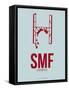 SMF Sacramento Poster 2-NaxArt-Framed Stretched Canvas