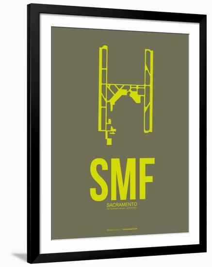 SMF Sacramento Poster 3-NaxArt-Framed Art Print