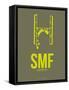 SMF Sacramento Poster 3-NaxArt-Framed Stretched Canvas