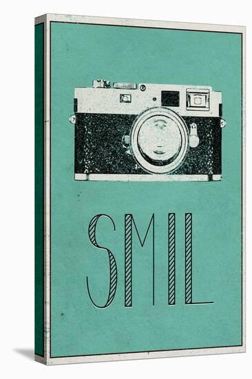 SMIL (Danish -  Smile)-null-Stretched Canvas
