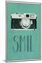 SMIL (Danish -  Smile)-null-Mounted Poster