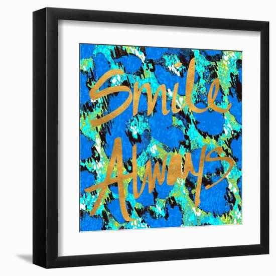 Smile Always-SD Graphics Studio-Framed Art Print