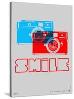 Smile Camera Poster-NaxArt-Stretched Canvas