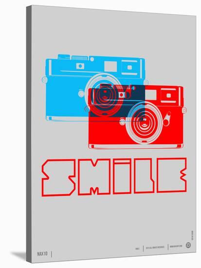 Smile Camera Poster-NaxArt-Stretched Canvas