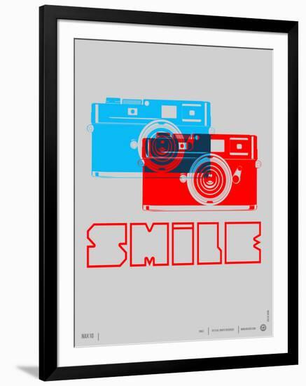 Smile Camera Poster-NaxArt-Framed Premium Giclee Print