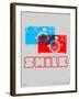 Smile Camera Poster-NaxArt-Framed Art Print