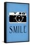 Smile - Camera-Lantern Press-Framed Stretched Canvas