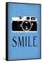 Smile - Camera-Lantern Press-Framed Stretched Canvas