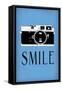 Smile - Camera-Lantern Press-Framed Stretched Canvas