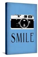 Smile - Camera-Lantern Press-Stretched Canvas