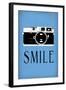 Smile - Camera-Lantern Press-Framed Art Print