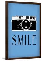 Smile - Camera-Lantern Press-Framed Art Print