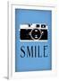 Smile - Camera-Lantern Press-Framed Art Print