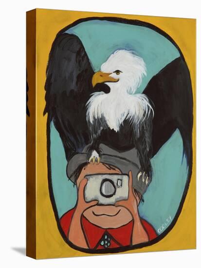 Smile Eagle-Jennie Cooley-Stretched Canvas