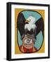 Smile Eagle-Jennie Cooley-Framed Giclee Print