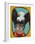 Smile Eagle-Jennie Cooley-Framed Giclee Print