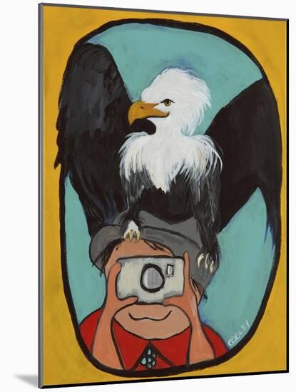 Smile Eagle-Jennie Cooley-Mounted Giclee Print