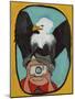 Smile Eagle-Jennie Cooley-Mounted Giclee Print