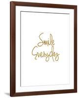 Smile Everyday-Brett Wilson-Framed Art Print