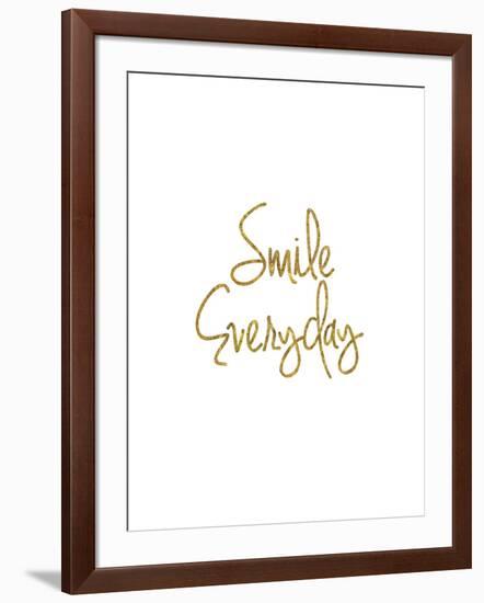 Smile Everyday-Brett Wilson-Framed Art Print