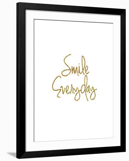 Smile Everyday-Brett Wilson-Framed Art Print
